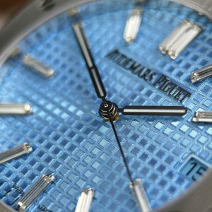 Audemars Piguet Replica 11 Royal Oak 15510BC Mặt Xanh Băng Máy Cơ Thụy Sỹ Xưởng ZF 41mm (2)