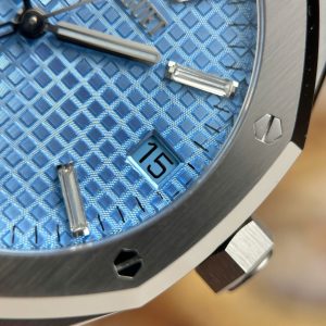 Audemars Piguet Replica 11 Royal Oak 15510BC Mặt Xanh Băng Máy Cơ Thụy Sỹ Xưởng ZF 41mm (2)