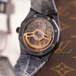 Audemars Piguet Royal Oak 15500 Replica 11 Vỏ Gốm Đen Nhà Máy APS 41mm (2)