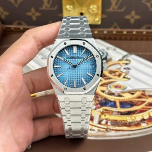 Audemars Piguet Royal Oak 15510BC Rep 11 Mặt Xanh Băng Dây Kim Loại Nhà Máy ZF 41mm (2)