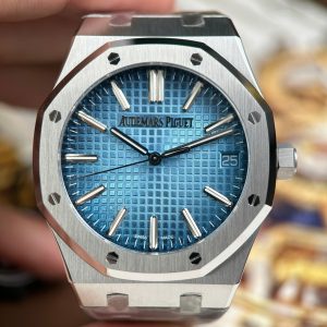 Audemars Piguet Royal Oak 15510BC Rep 11 Mặt Xanh Băng Dây Kim Loại Nhà Máy ZF 41mm (2)