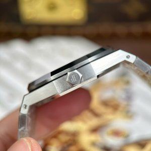 Audemars Piguet Royal Oak 15510BC Rep 11 Mặt Xanh Băng Dây Kim Loại Nhà Máy ZF 41mm (2)