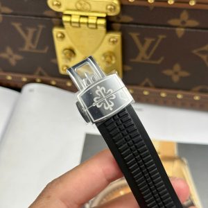 Đồng Hồ Patek Philippe Replica 11 Aquanaut 5167 Mặt Xám Dây Cao Su Xưởng BBF 40mm (2)