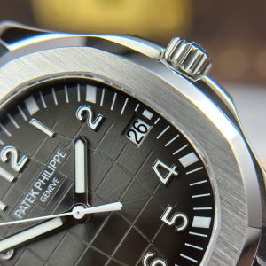 Đồng Hồ Patek Philippe Replica 11 Aquanaut 5167 Mặt Xám Dây Cao Su Xưởng BBF 40mm (2)