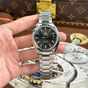 Omega Seamaster Aqua Terra 150M Rep Cao Cấp Mặt Xanh Lá Cây Cọc Số Vàng Xưởng VS 41mm (2)