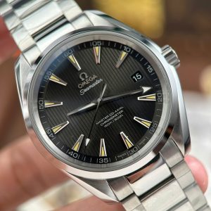 Omega Seamaster Aqua Terra 150M Rep Cao Cấp Mặt Xanh Lá Cây Cọc Số Vàng Xưởng VS 41mm (2)