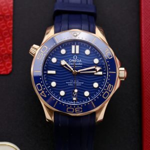 Omega Seamaster Diver 300M Rep Cao Cấp Màu Xanh Dương Nhà Máy VS 42mm (2)