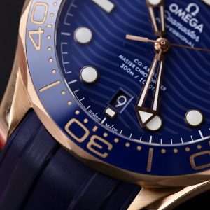 Omega Seamaster Diver 300M Rep Cao Cấp Màu Xanh Dương Nhà Máy VS 42mm (2)