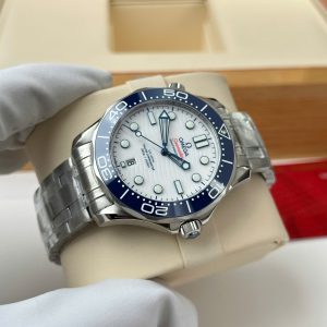 Omega Seamaster Diver 300M Replica 11 Mặt Trắng Máy Cơ Thụy Sỹ Nhà Máy VS 42mm (2)