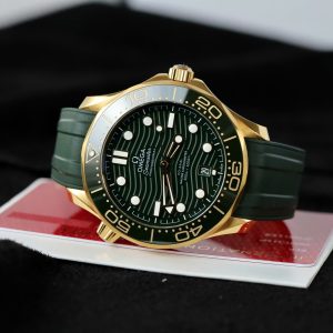Omega Seamaster Diver 300M Replica 11 Màu Xanh Lá Cây Nhà Máy VS 42mm (2)