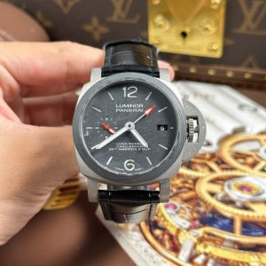 Panerai Luminor GMT PAM1096 Replica 11 Máy Thụy Sỹ Dây Da Nhà Máy VS 42mm (2)