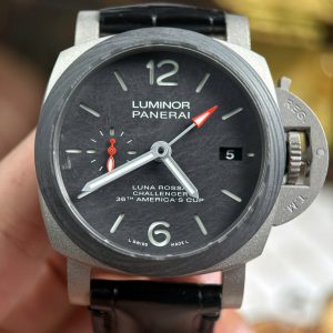 Panerai Luminor GMT PAM1096 Replica 11 Máy Thụy Sỹ Dây Da Nhà Máy VS 42mm (2)