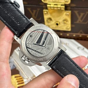 Panerai Luminor GMT PAM1096 Replica 11 Máy Thụy Sỹ Dây Da Nhà Máy VS 42mm (2)