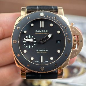 Panerai Submersible PAM974 Replica Cao Cấp Mặt Đen Máy Cơ Thụy Sỹ Nhà Máy VS 42mm (1)