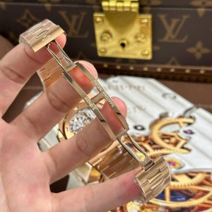 Patek Philippe Nautilus 5711 Mặt Nâu Chế Tác Mạ Vàng Hồng Máy Khắc Nhà Máy BBF 40mm (2)