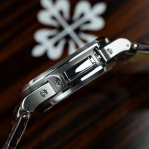 Patek Philippe Nautilus 5740 Chế Tác Mặt Xám Dây Da Máy Cơ Thụy Sỹ 40mm (1)