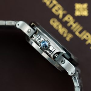 Patek Philippe Nautilus 5740 Replica 11 Mặt Mặt Trắng Dây Kim Loại 40mm (1)