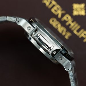 Patek Philippe Nautilus 5740 Replica 11 Mặt Mặt Trắng Dây Kim Loại 40mm (1)