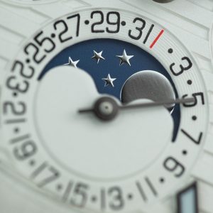 Patek Philippe Nautilus 5740 Replica 11 Mặt Mặt Trắng Dây Kim Loại 40mm (1)