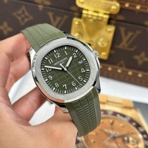Patek Philippe Replica 11 Aquanaut 5168 Màu Xanh Lá Cây Máy Khắc Nhà Máy BBF 42 (2)