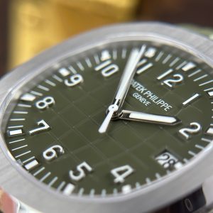 Patek Philippe Replica 11 Aquanaut 5168 Màu Xanh Lá Cây Máy Khắc Nhà Máy BBF 42 (2)