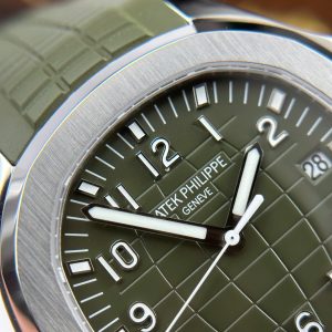 Patek Philippe Replica 11 Aquanaut 5168 Màu Xanh Lá Cây Máy Khắc Nhà Máy BBF 42 (2)