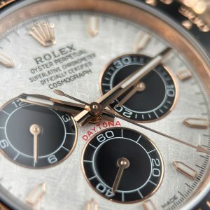 Rolex Cosmograph Daytona 126515 Mặt Thiên Thạch Replica 11 Trọng Lượng 153 Grams Dây Oysterflex Xưởng QF 40mm (2)