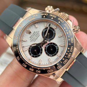 Rolex Cosmograph Daytona 126515 Mặt Thiên Thạch Replica 11 Trọng Lượng 153 Grams Dây Oysterflex Xưởng QF 40mm (2)