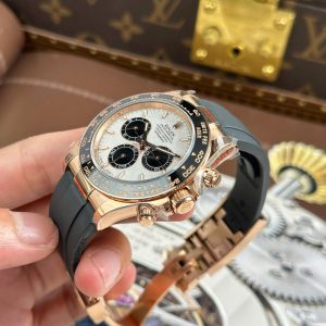 Rolex Cosmograph Daytona 126515 Mặt Thiên Thạch Replica 11 Trọng Lượng 153 Grams Dây Oysterflex Xưởng QF 40mm (2)