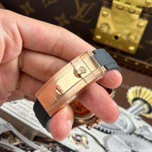 Rolex Cosmograph Daytona 126515 Mặt Thiên Thạch Replica 11 Trọng Lượng 153 Grams Dây Oysterflex Xưởng QF 40mm (2)