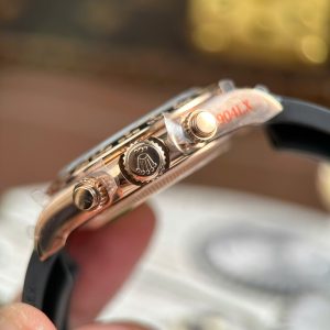 Rolex Cosmograph Daytona 126515 Mặt Thiên Thạch Replica 11 Trọng Lượng 153 Grams Dây Oysterflex Xưởng QF 40mm (2)