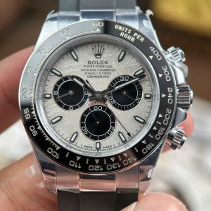 Rolex Cosmograph Daytona 126515 Rep Cao Cấp Mặt Thiên Thạch Nặng 155 Grams Nhà Máy QF 40mm (2)