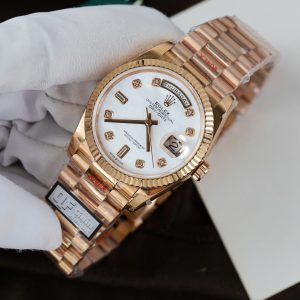Rolex Day-Date 128235 Chế Tác Mặt MOP Trọng Lượng 156gram Nhà Máy QF 36mm (2)