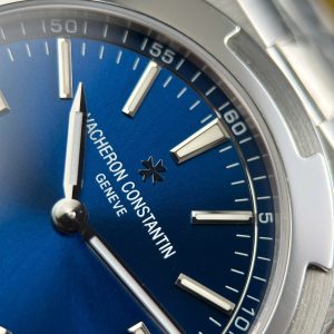 Vacheron Constantin Overseas Ultra-Thin 2000V Rep 11 Mặt Xanh Blue Dây Kim Loại Nhà Máy 8F 40mm (2)