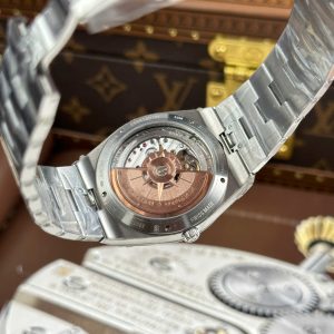 Vacheron Constantin Overseas Ultra-Thin 2000V Rep 11 Mặt Xanh Blue Dây Kim Loại Nhà Máy 8F 40mm (2)