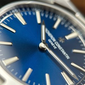 Vacheron Constantin Overseas Ultra-Thin 2000V Rep 11 Mặt Xanh Blue Dây Kim Loại Nhà Máy 8F 40mm (2)