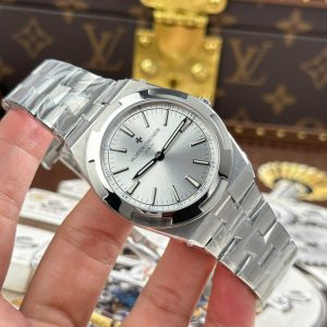 Vacheron Constantin Overseas Ultra-Thin 2000V Rep Cao Cấp Mặt Trắng Dây Kim Loại Xưởng 8F 40mm (2)