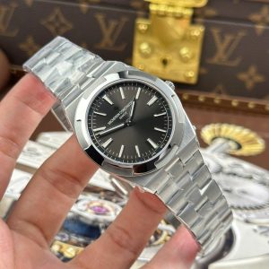 Vacheron Constantin Overseas Ultra-Thin 2000V Replica 11 Mặt Xám Dây Kim Loại Xưởng 8F 40mm (2)