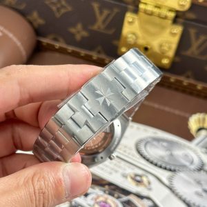 Vacheron Constantin Overseas Ultra-Thin 2000V Replica 11 Mặt Xám Dây Kim Loại Xưởng 8F 40mm (2)