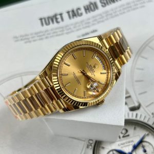 giá đồng hồ rolex mạ vàng 18k