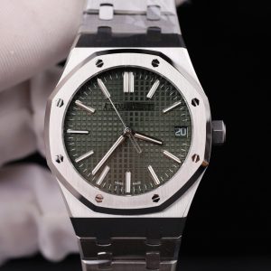 Audemars Piguet Royal Oak 15500 Replica 11 Mặt Xanh Lá Cây Máy Cơ Thụy Sỹ Nhà Máy APS 41mm (2)