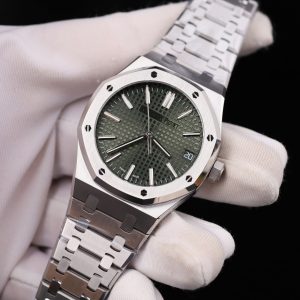 Audemars Piguet Royal Oak 15500 Replica 11 Mặt Xanh Lá Cây Máy Cơ Thụy Sỹ Nhà Máy APS 41mm (2)