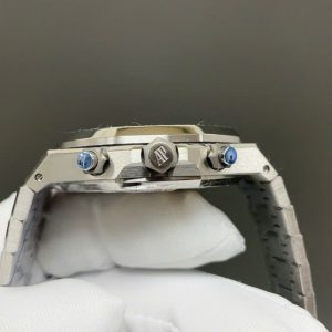 Audemars Piguet Royal Oak Chronograph Frosted Gold 26240 Chế Tác Mặt Xám Máy Cơ Thụy Sỹ Nhà Máy APS 41mm (2)