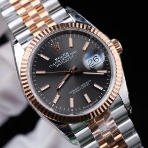 Rolex DateJust 126231 Chế Tác Mặt Xám Cọc Số Dạ Quang Nhà Máy VS 36mm (2)