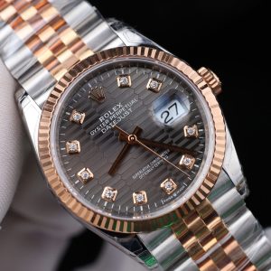 Rolex DateJust 126231 Replica 11 Mặt Xám Máy Cơ Thụy Sỹ Nhà Máy VS 36mm (2)