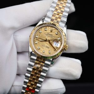 Rolex DateJust 126233 Rep Cao Cấp Mặt Lá Cây Nhiệt Đới Máy Cơ Thụy Sỹ Nhà Máy VS 36mm (2)