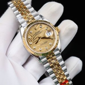 Rolex DateJust 126233 Rep Cao Cấp Mặt Lá Cây Nhiệt Đới Máy Cơ Thụy Sỹ Nhà Máy VS 36mm (2)