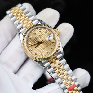 Rolex DateJust 126233 Replica Cao Cấp Mạ Vàng Máy Cơ Thụy Sỹ Nhà Máy VS 36mm (2)