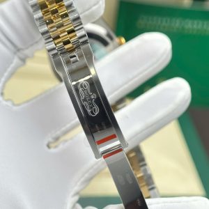 Rolex DateJust Họa Tiết Vi Tính Mặt Vàng Replica Cao Cấp Nhà Máy AR 36mm (2)