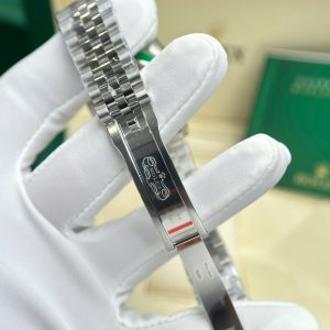Rolex DateJust Replica Cao Cấp Mặt Hồng Tiết Họa Vi Tính Máy Cơ Tự Động Xưởng AR 36mm (2)